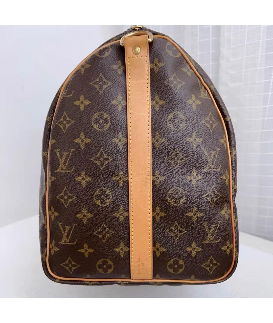 LOUIS VUITTON Коричневая дорожная/спортивная сумка, фото 4
