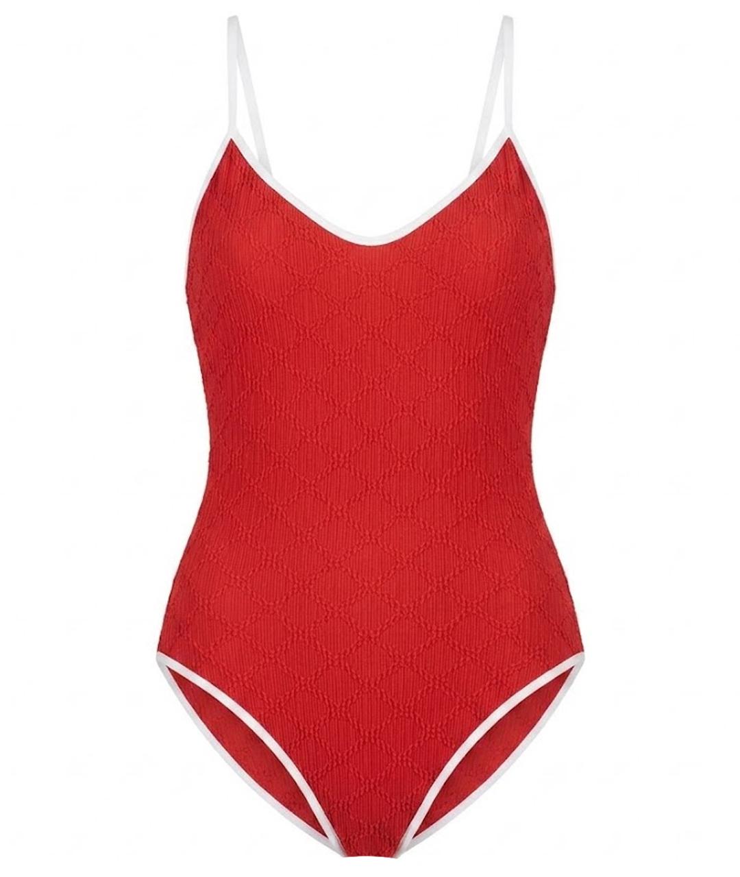 CHANEL Красный купальник, фото 1