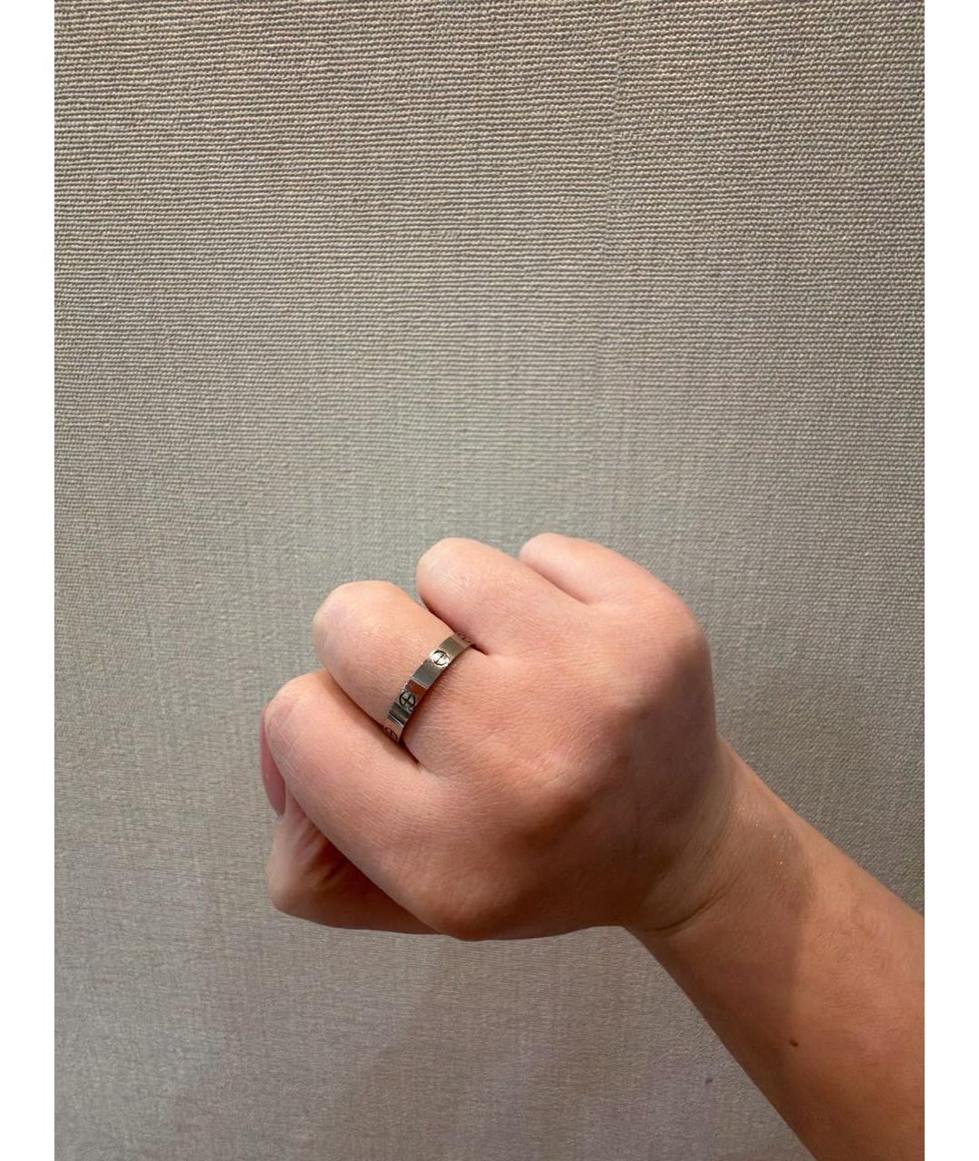 CARTIER Серебряное кольцо из белого золота, фото 8