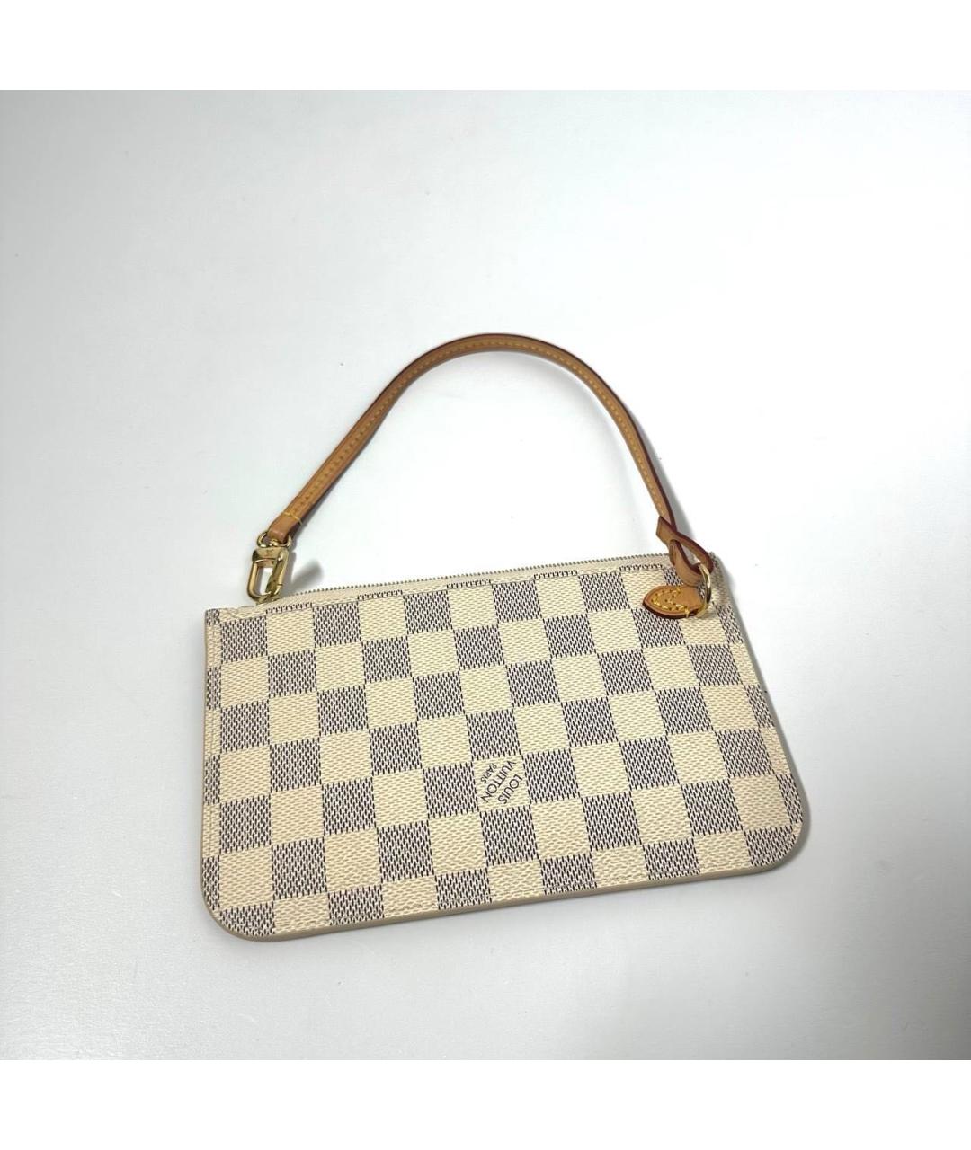 LOUIS VUITTON Белая сумка с короткими ручками, фото 3