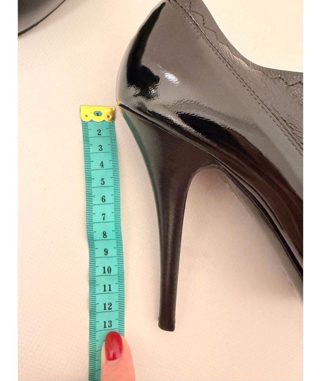 LE SILLA Черные туфли из лакированной кожи, фото 6