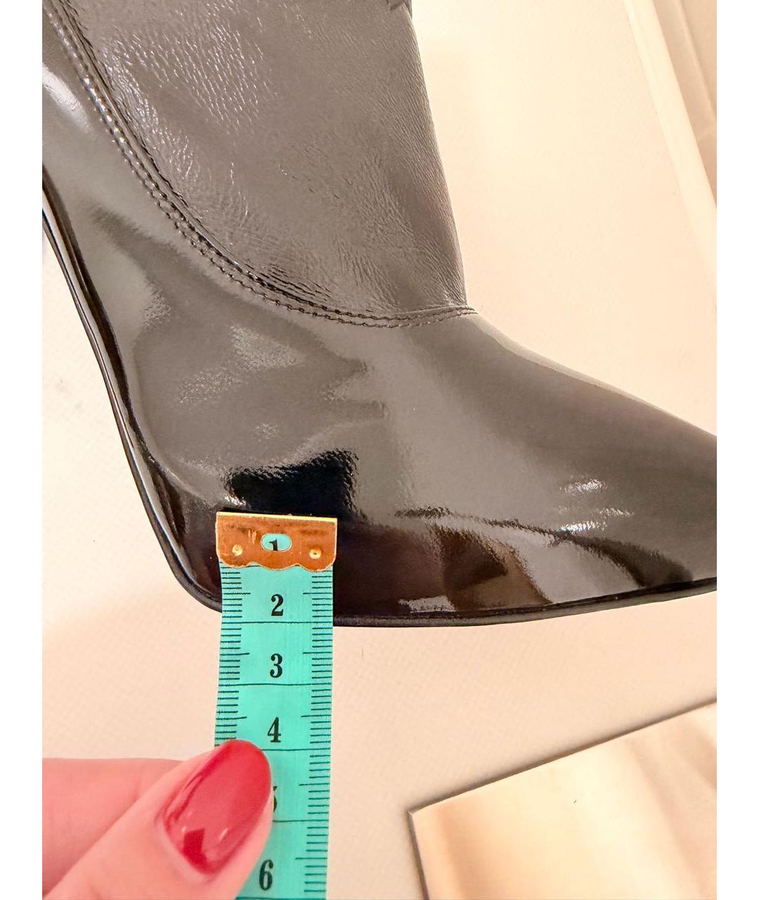 LE SILLA Черные туфли из лакированной кожи, фото 7