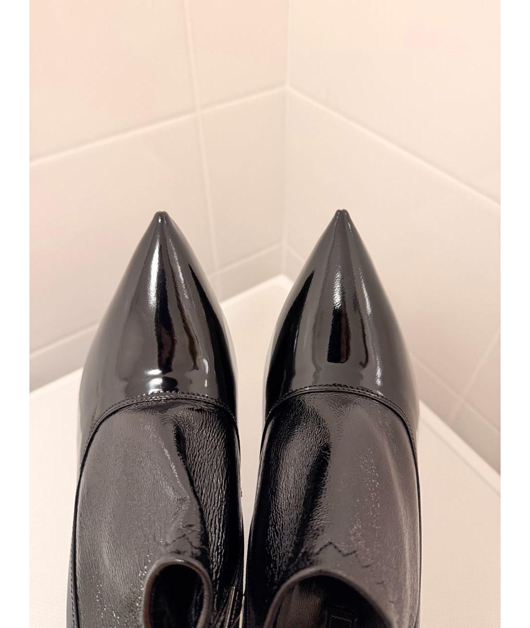 LE SILLA Черные туфли из лакированной кожи, фото 4