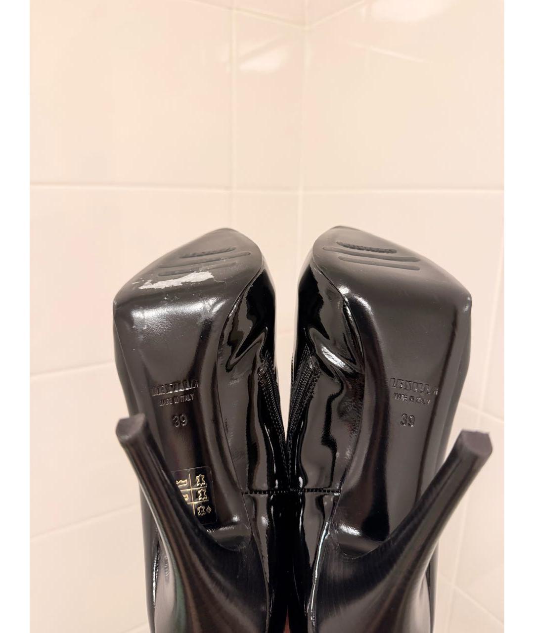 LE SILLA Черные туфли из лакированной кожи, фото 5