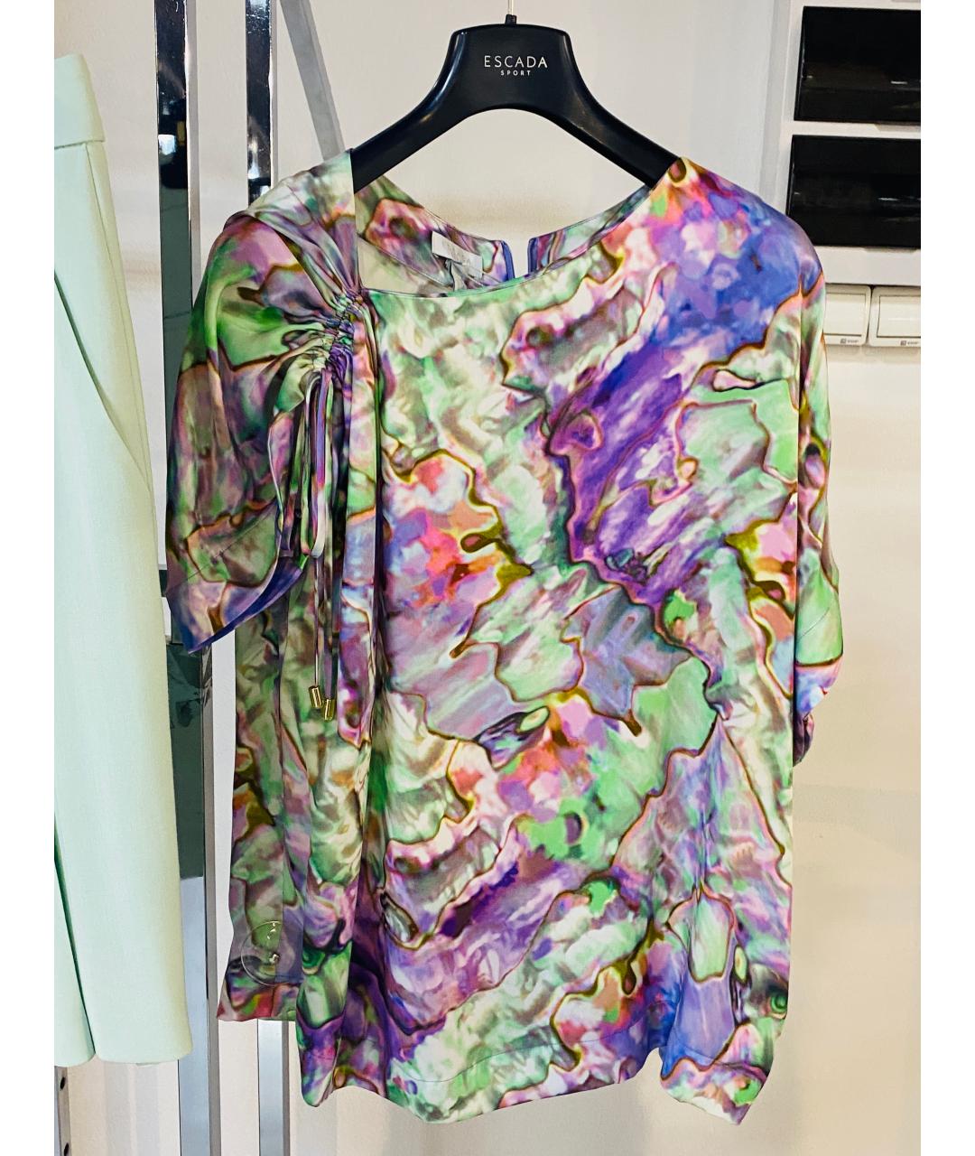 ESCADA Зеленый вискозный костюм с брюками, фото 8