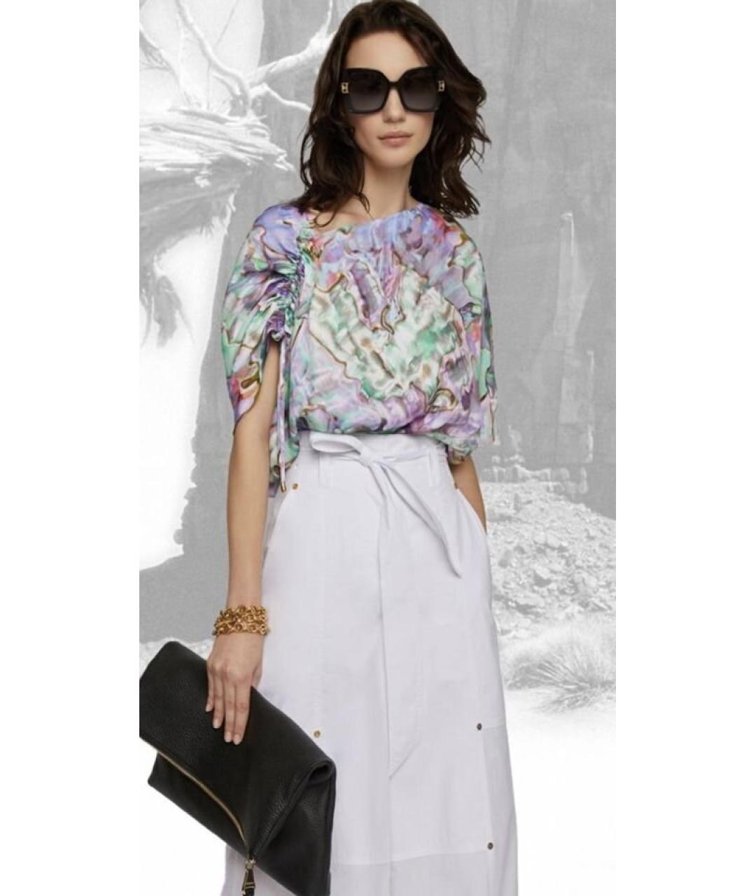 ESCADA Зеленый вискозный костюм с брюками, фото 6