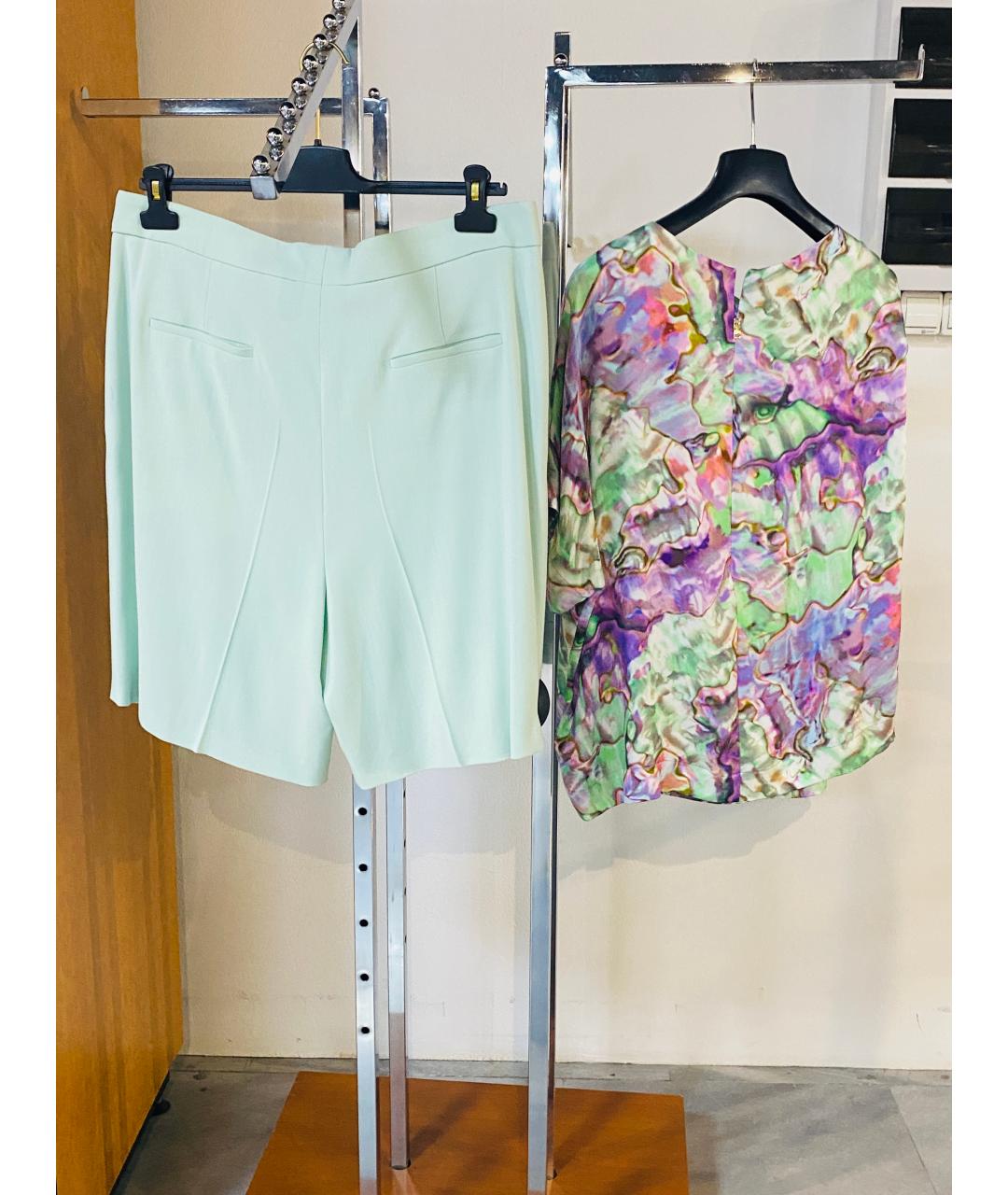 ESCADA Зеленый вискозный костюм с брюками, фото 2