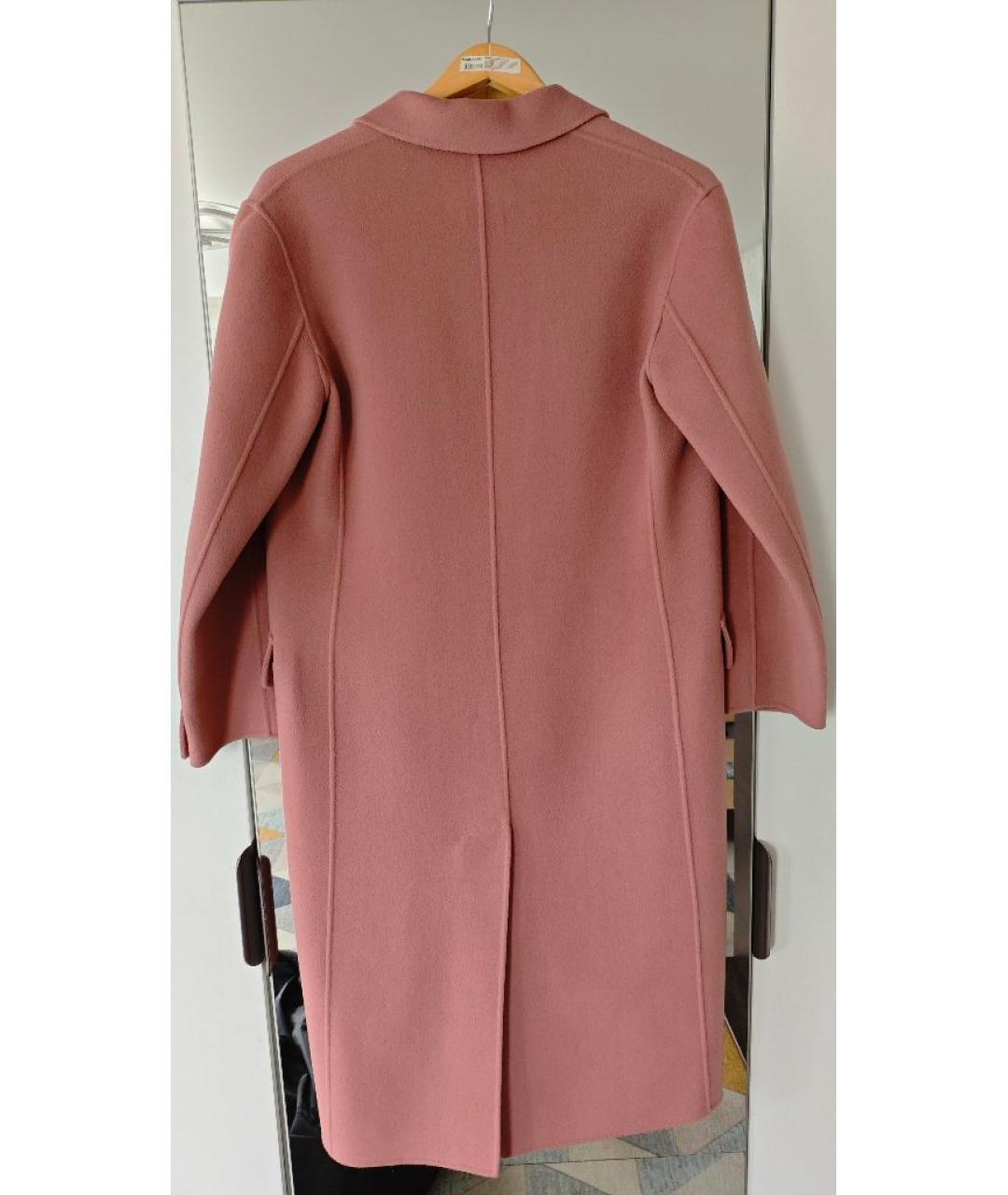 WEEKEND MAX MARA Коралловое шерстяное пальто, фото 2