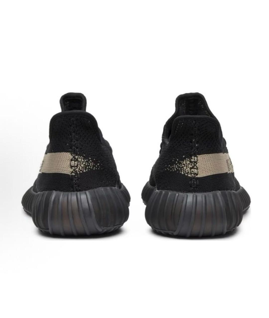 ADIDAS YEEZY Черные текстильные кроссовки, фото 4