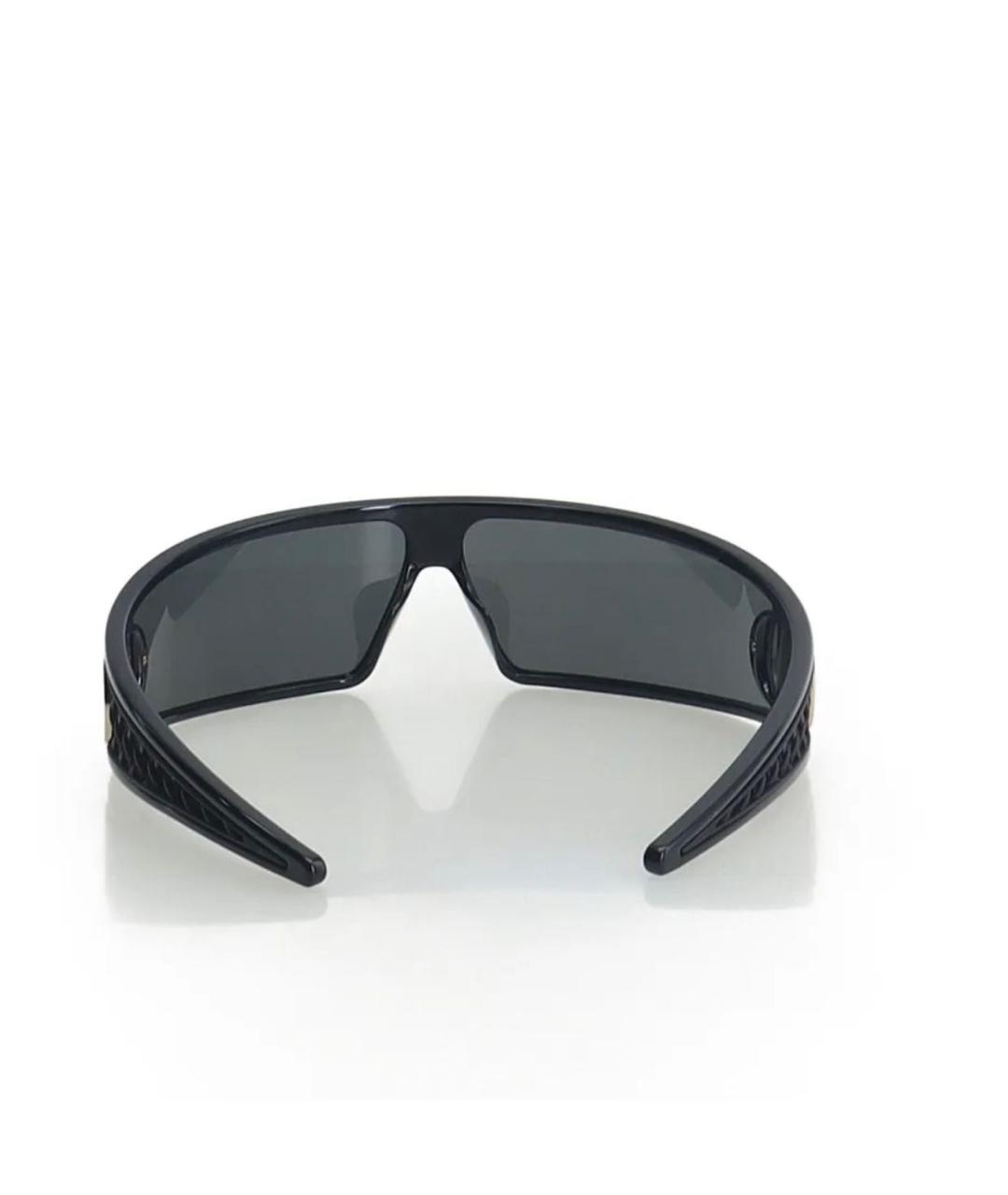 CHRISTIAN DIOR Черные пластиковые солнцезащитные очки, фото 3