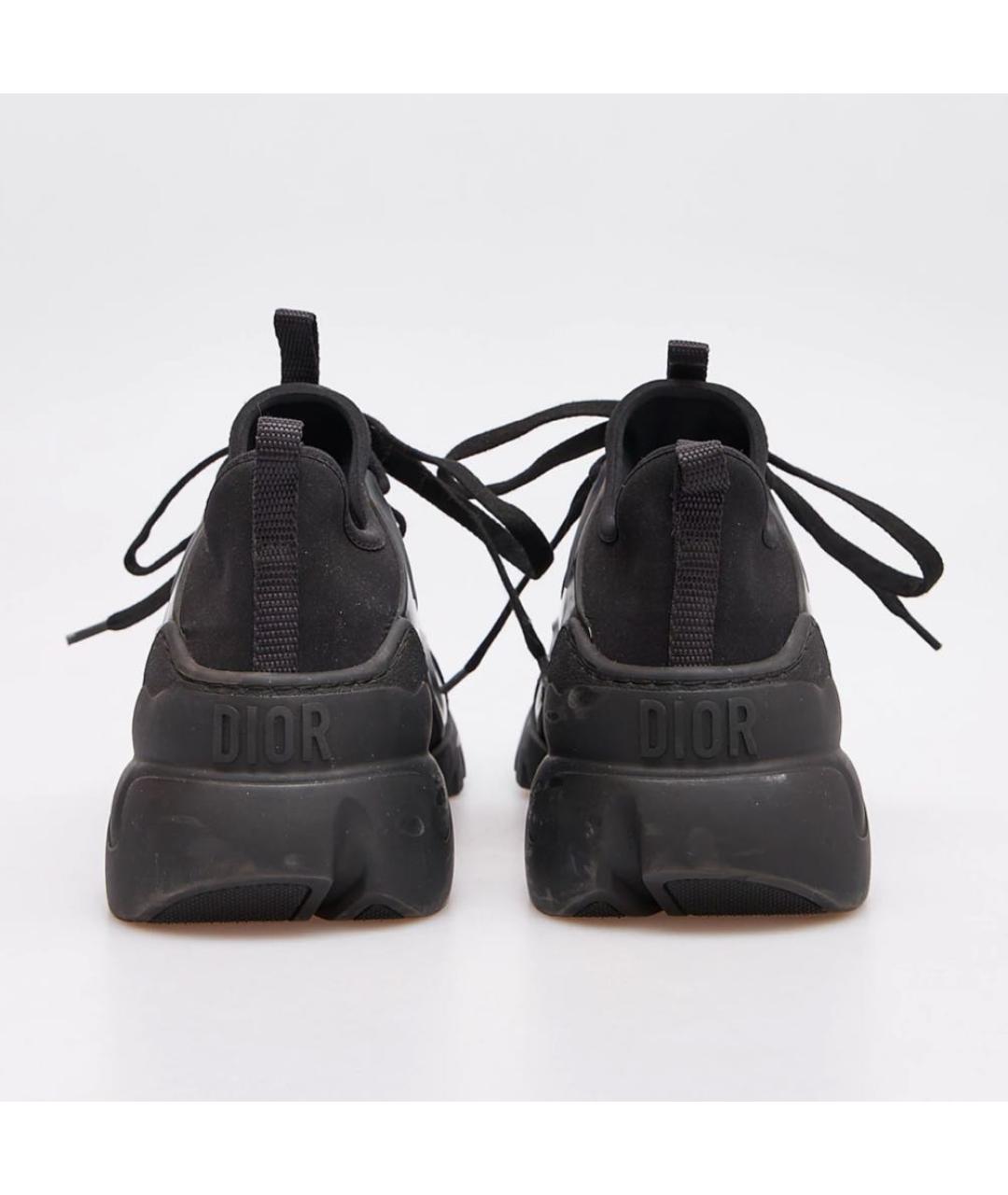 CHRISTIAN DIOR Черные кожаные кроссовки, фото 3