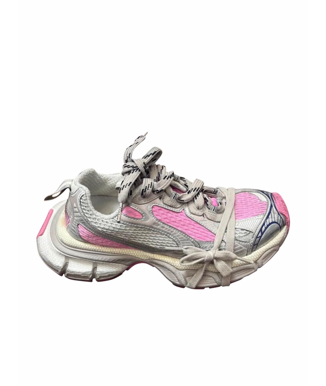 BALENCIAGA Розовые кроссовки, фото 1