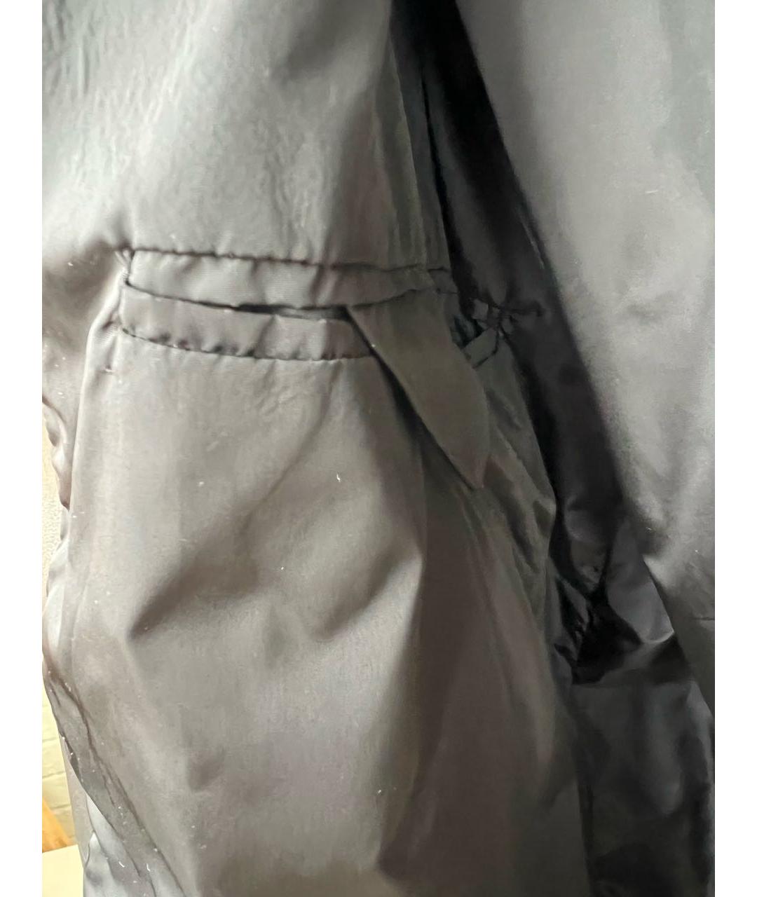 PRADA Черная кожаная куртка, фото 8