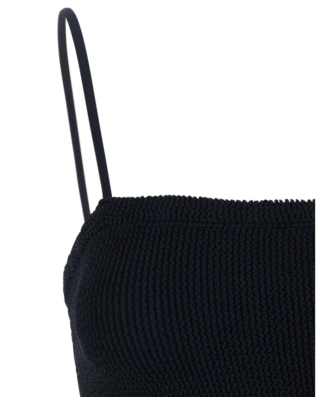 HUNZA G Черное повседневное платье, фото 3