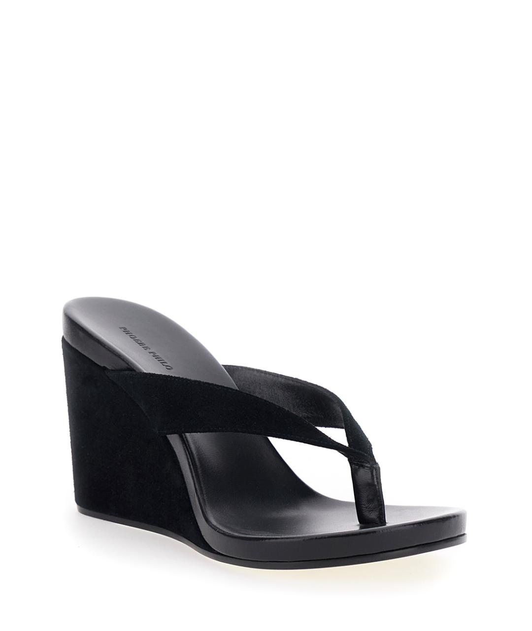 PHOEBE PHILO Черные мюли, фото 2