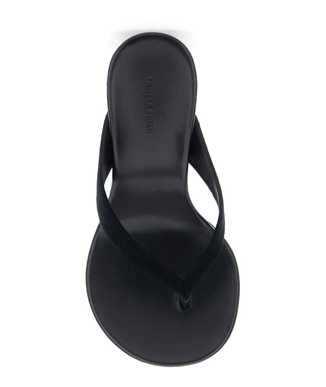 PHOEBE PHILO Черные мюли, фото 4