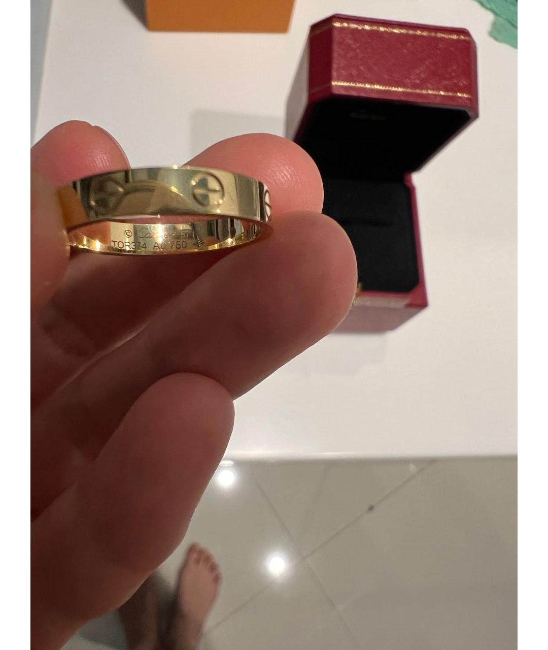 CARTIER Золотое кольцо из желтого золота, фото 4