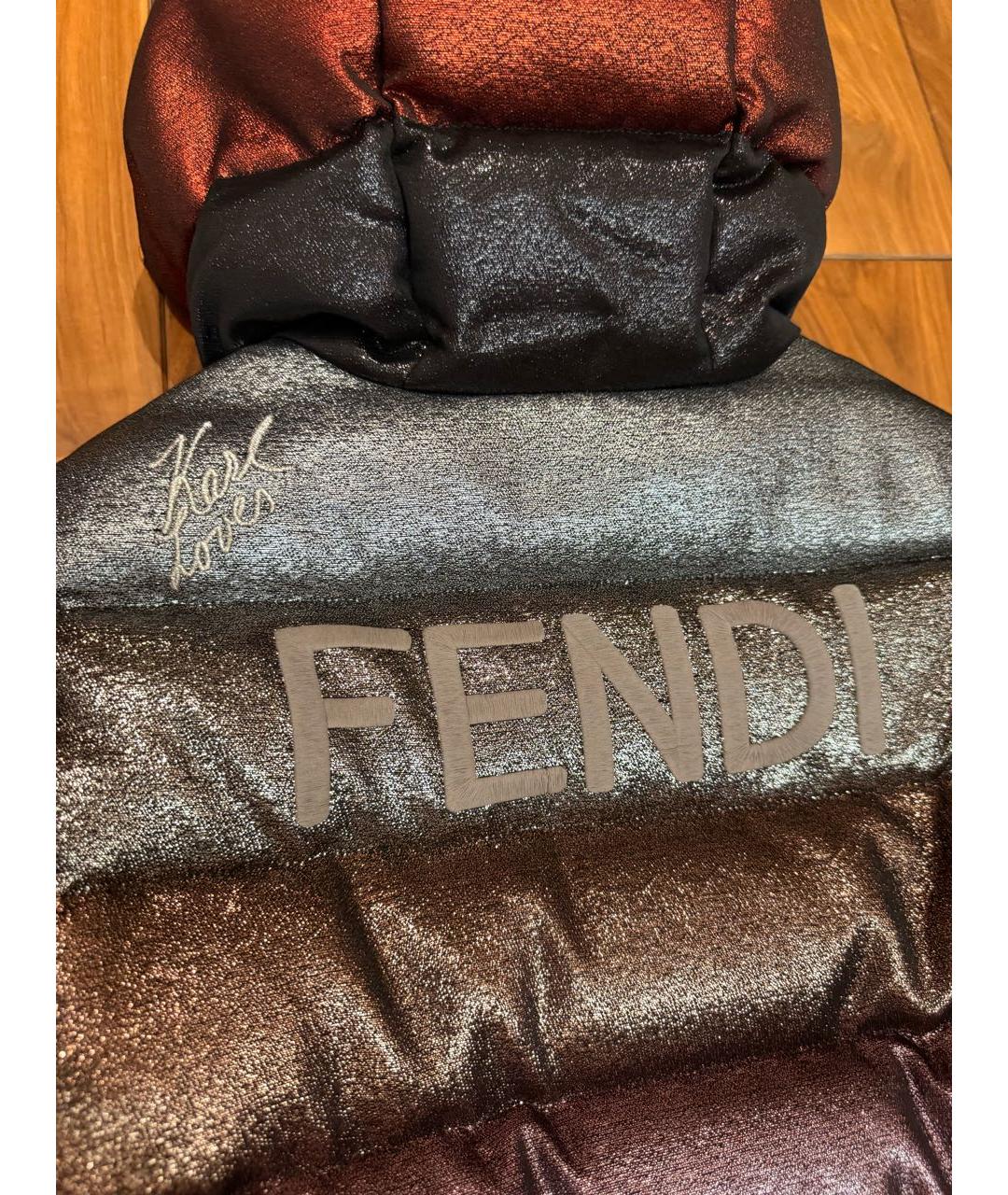 FENDI Мульти пуховик, фото 3