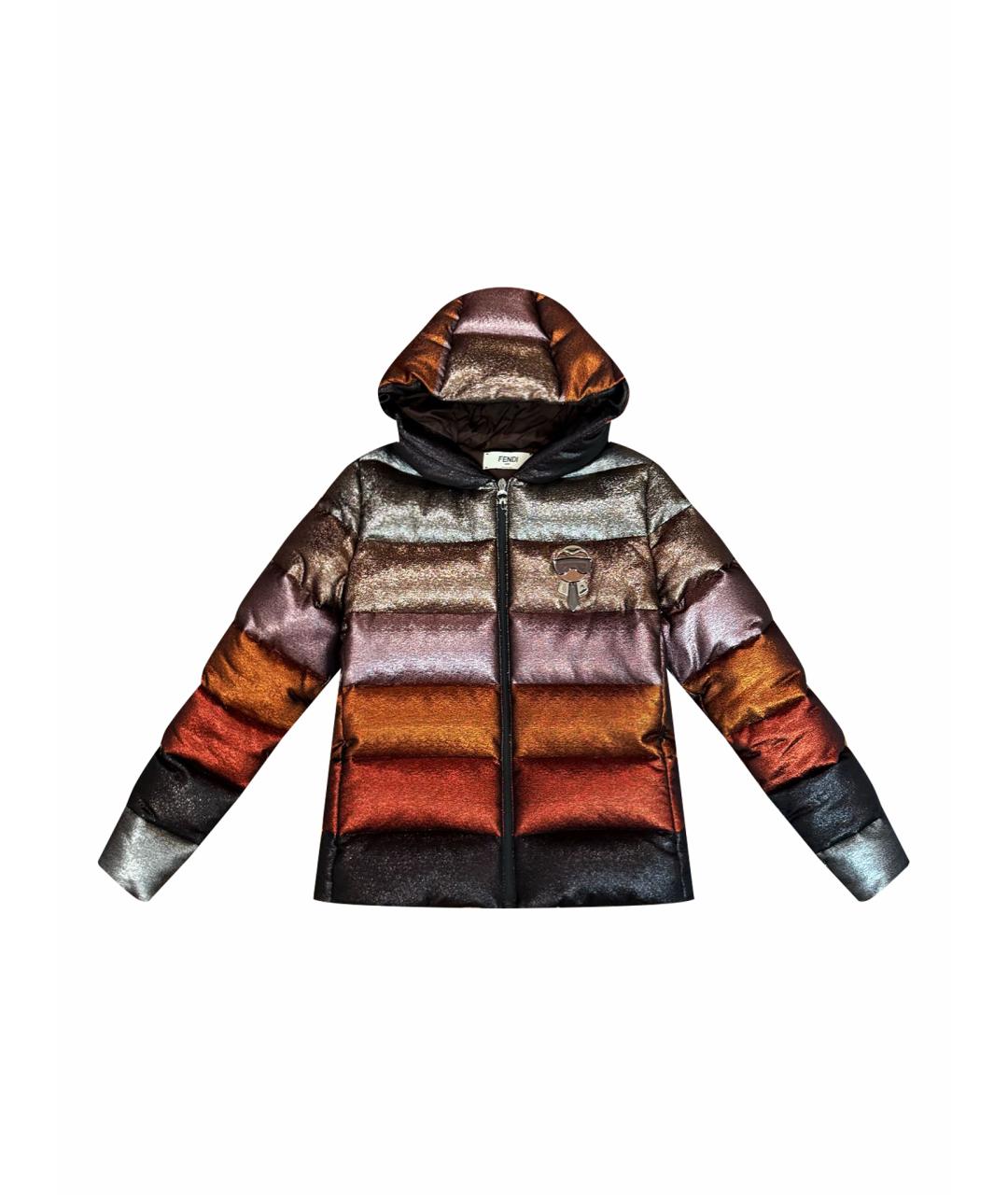 FENDI Мульти пуховик, фото 1