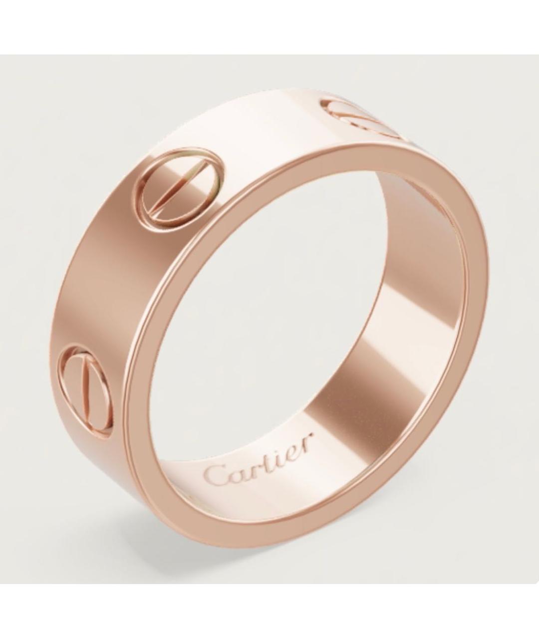 CARTIER Золотое кольцо из розового золота, фото 7