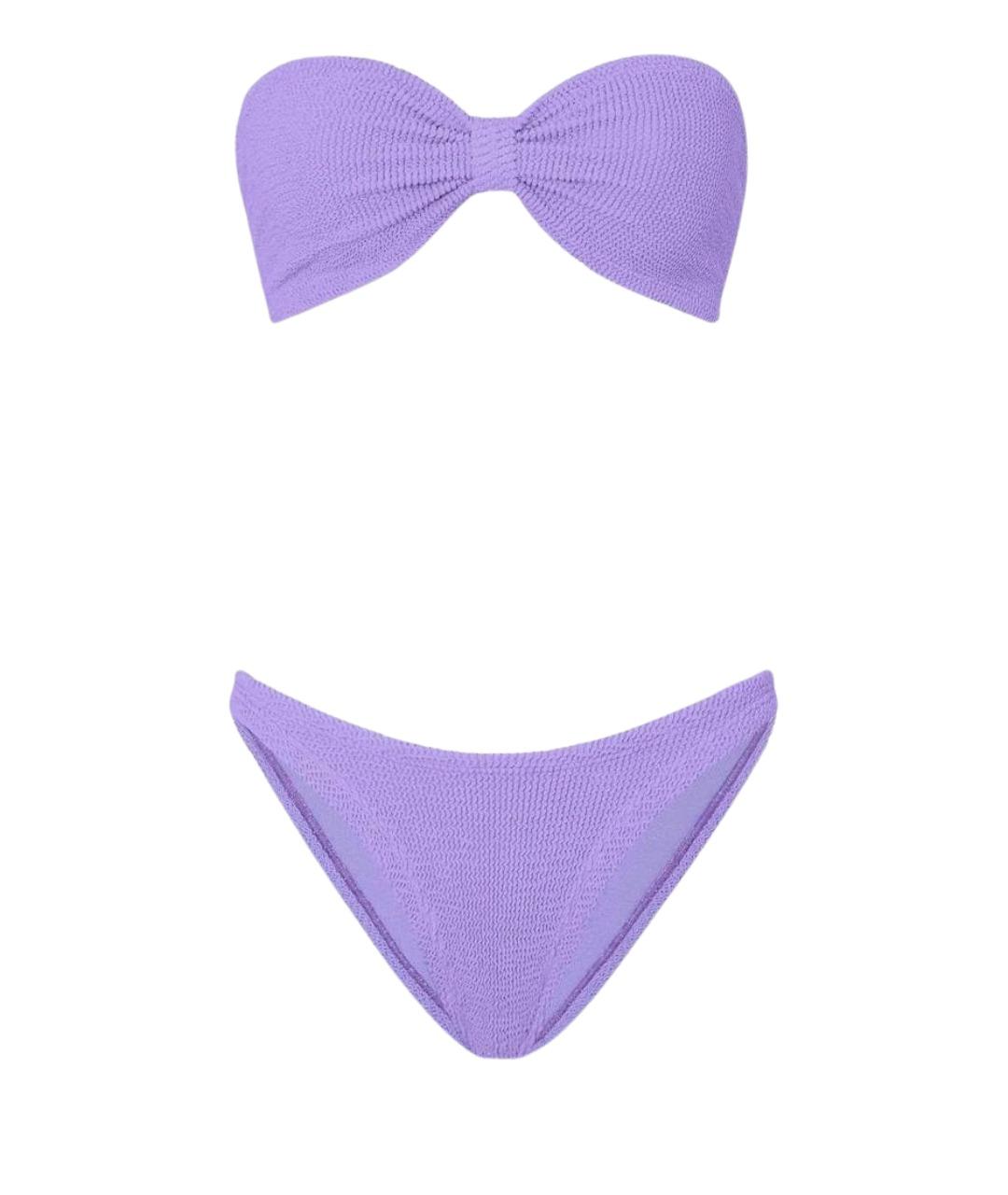 HUNZA G Фиолетовый купальник, фото 1