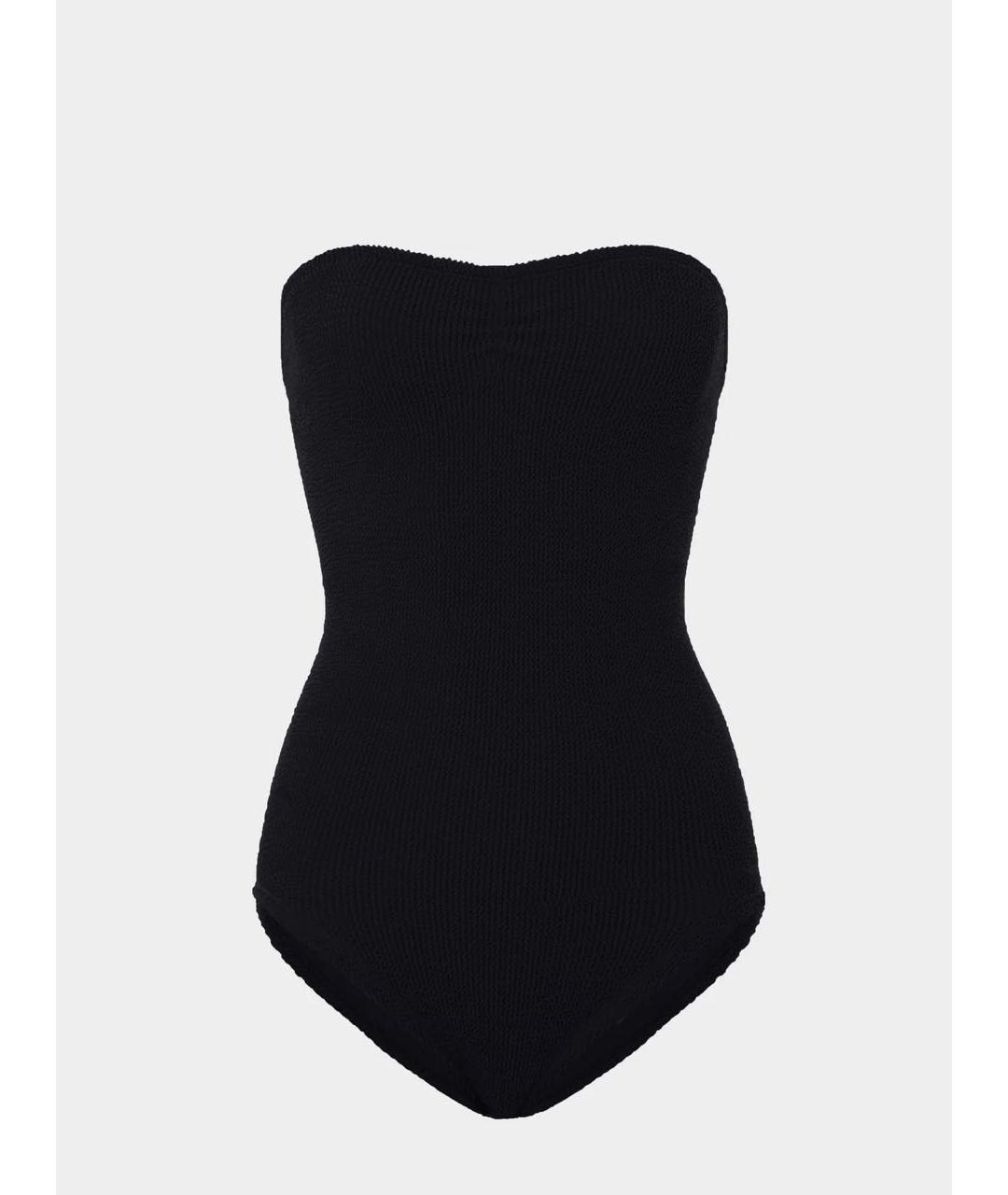 HUNZA G Черный купальник, фото 5