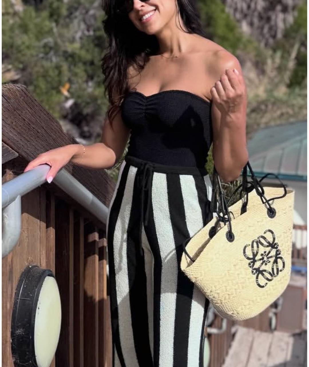 HUNZA G Черный купальник, фото 4