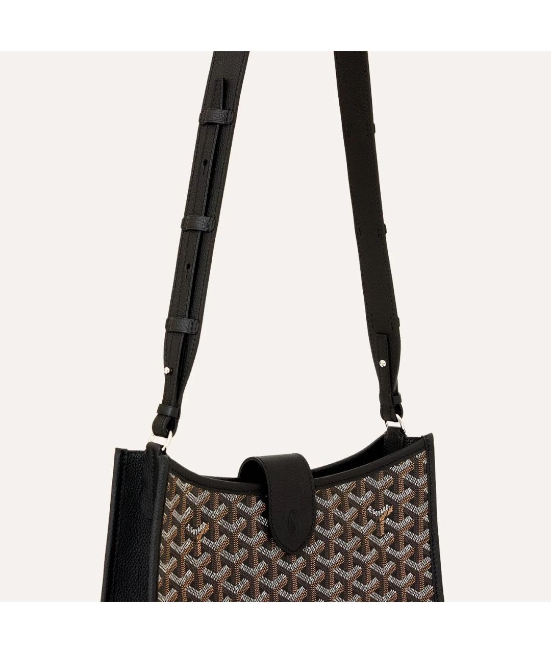 GOYARD Черная сумка через плечо, фото 4