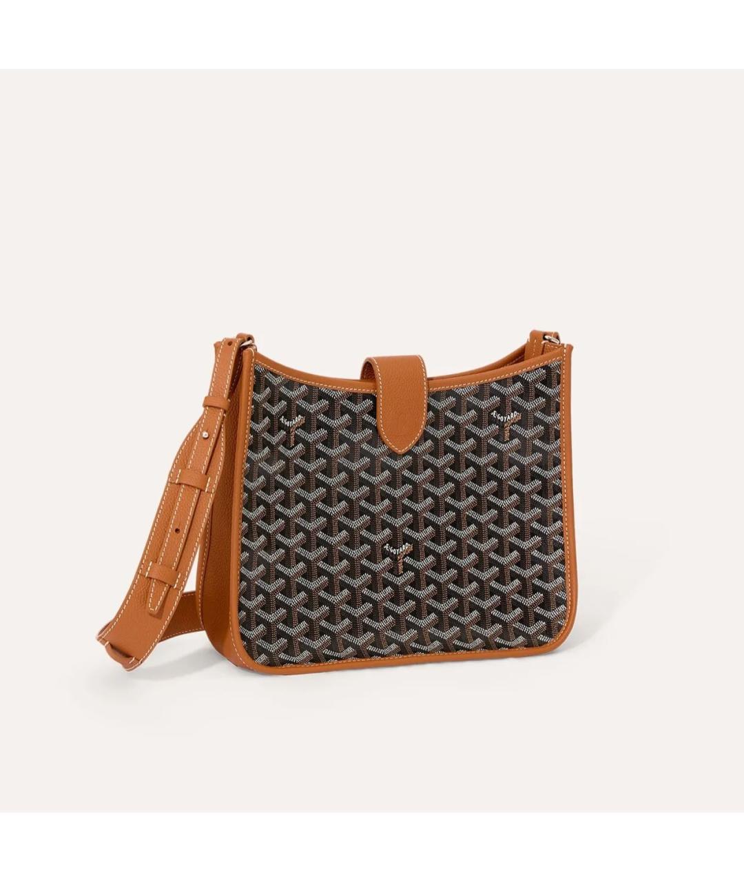 GOYARD Коричневая сумка через плечо, фото 6