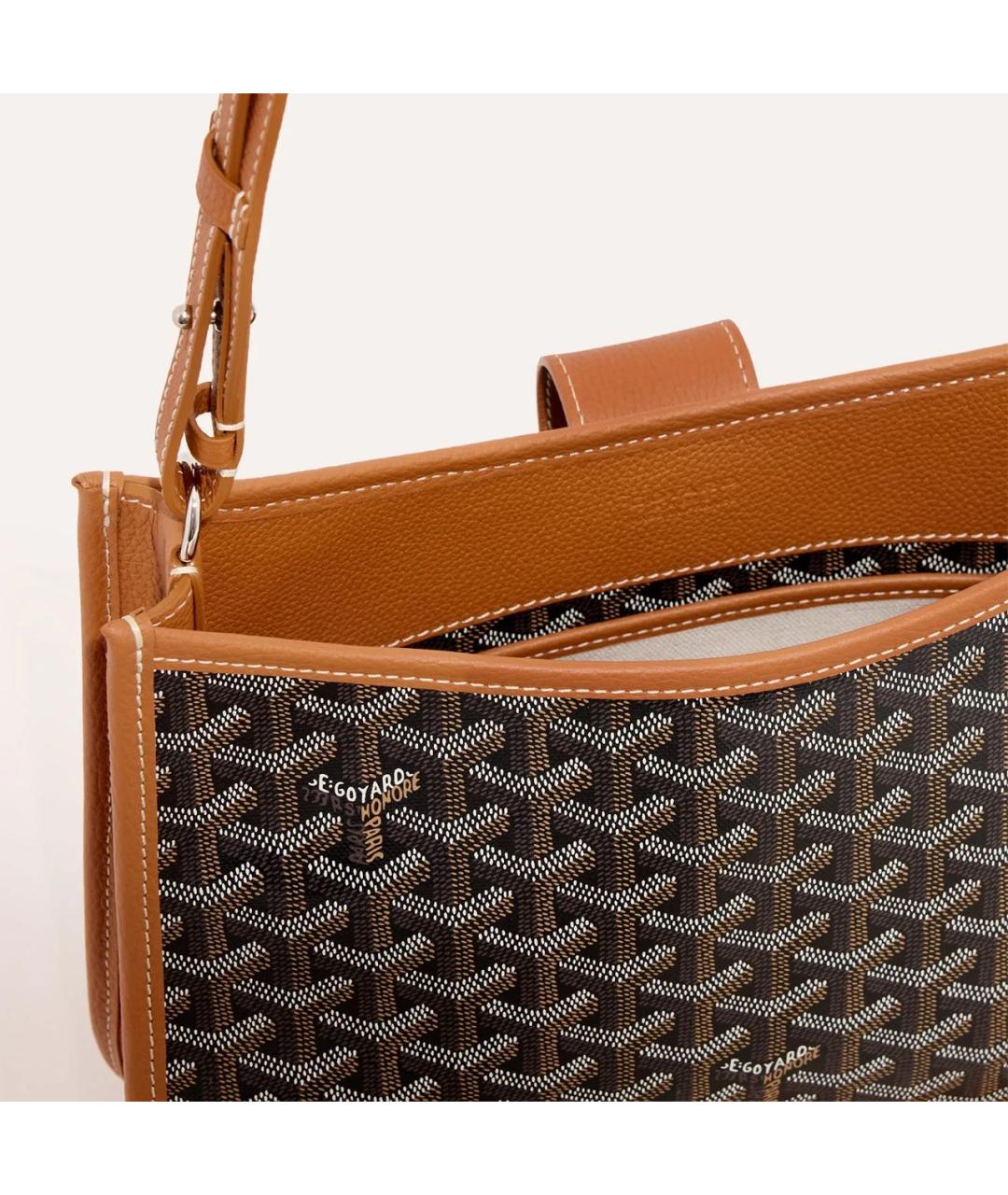 GOYARD Коричневая сумка через плечо, фото 5