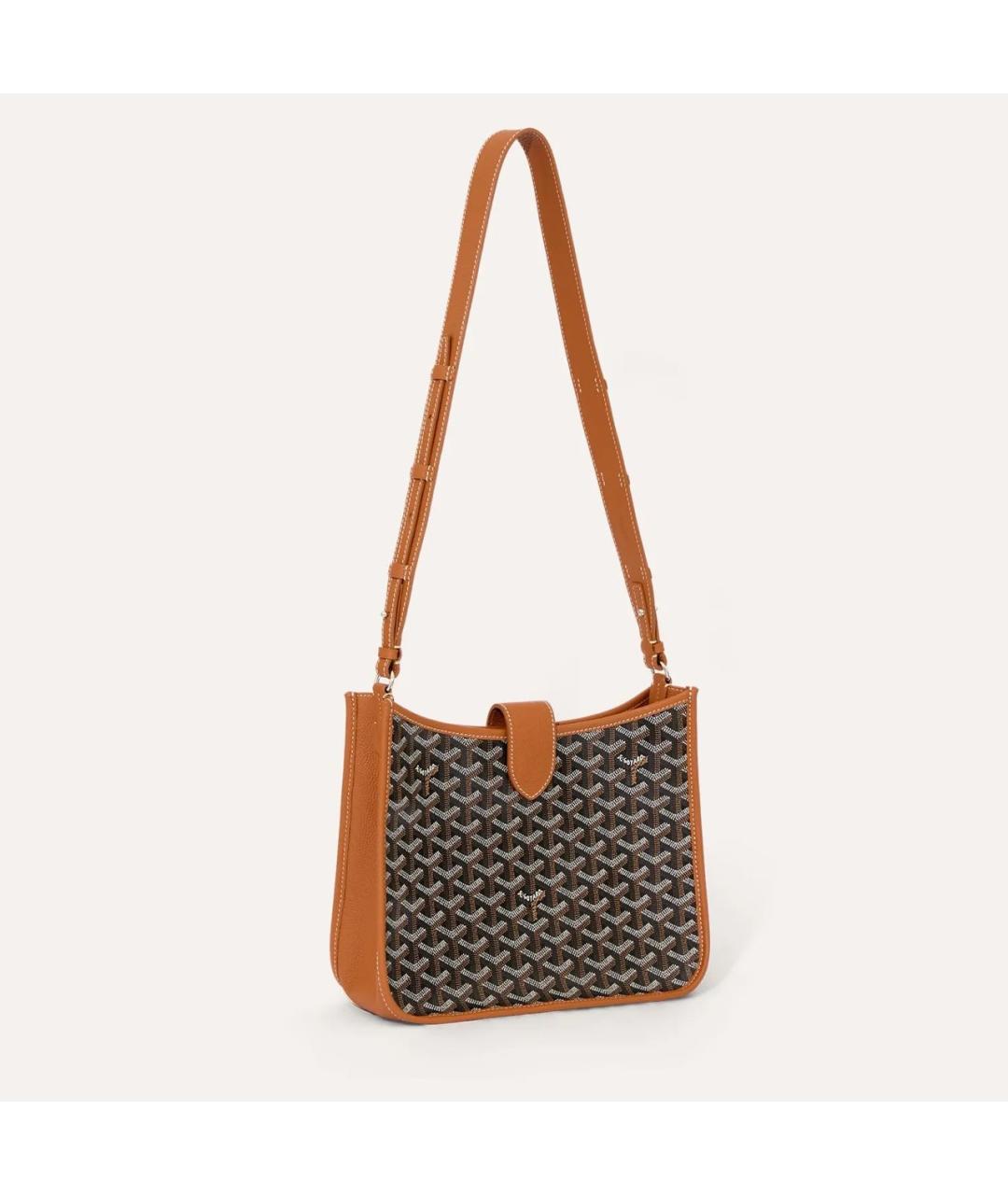 GOYARD Коричневая сумка через плечо, фото 2