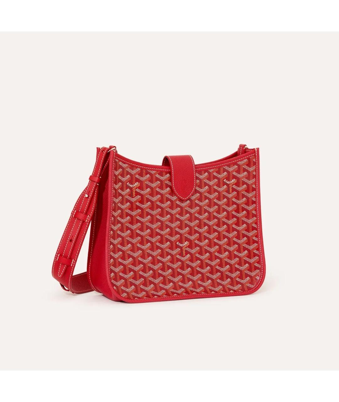 GOYARD Красная сумка через плечо, фото 6