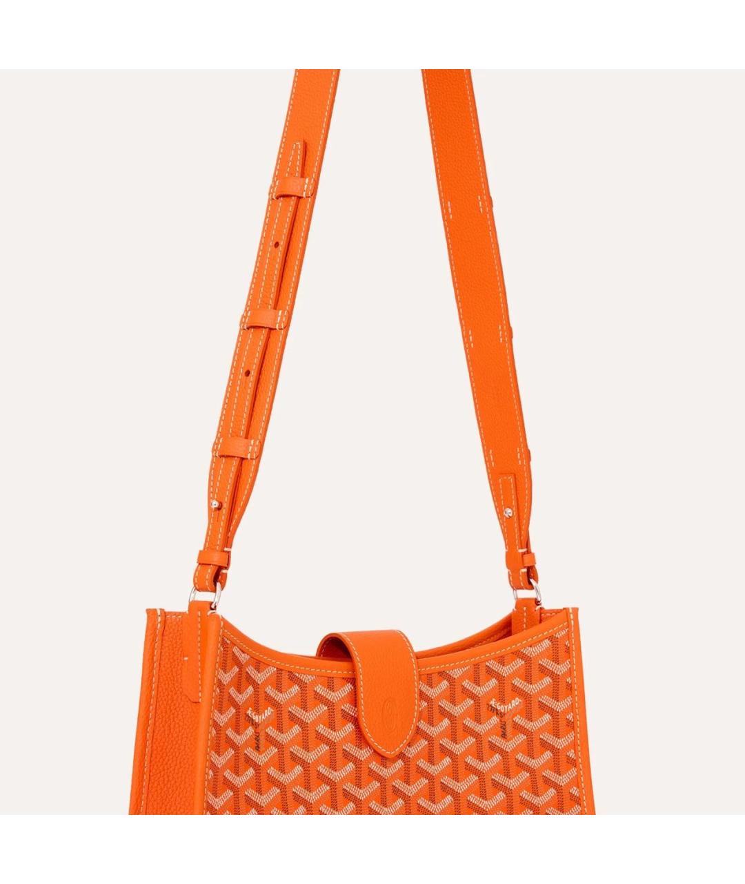 GOYARD Оранжевая сумка через плечо, фото 4