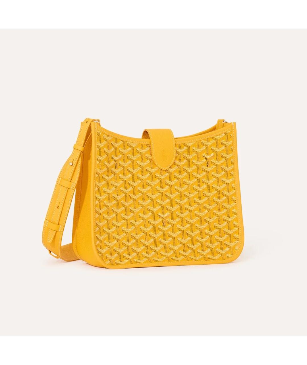 GOYARD Желтая сумка через плечо, фото 7