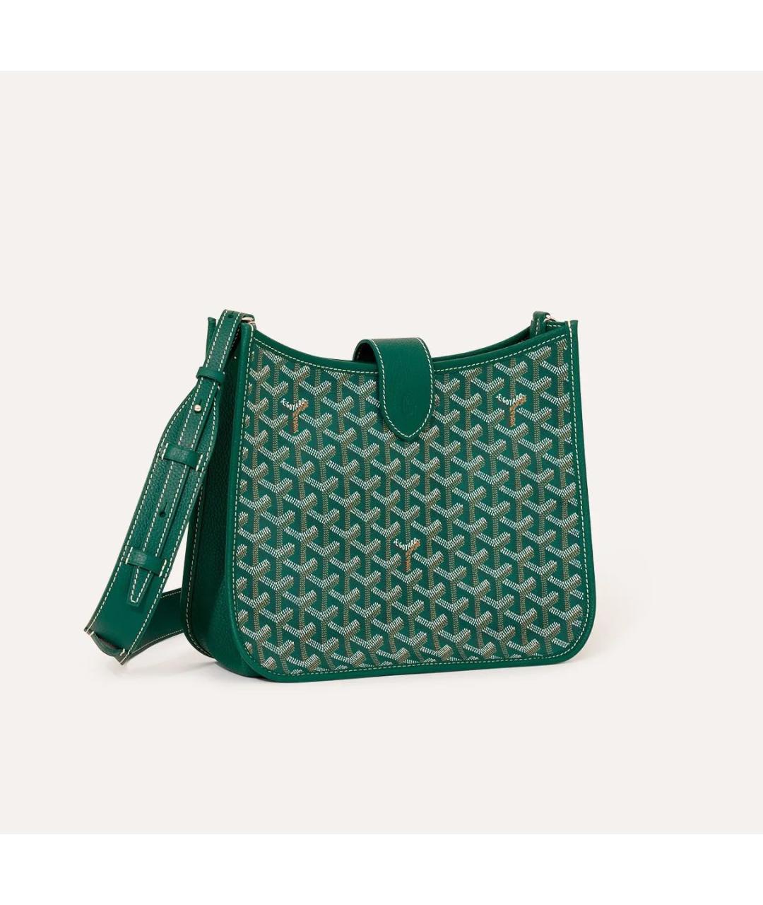 GOYARD Зеленая сумка через плечо, фото 6