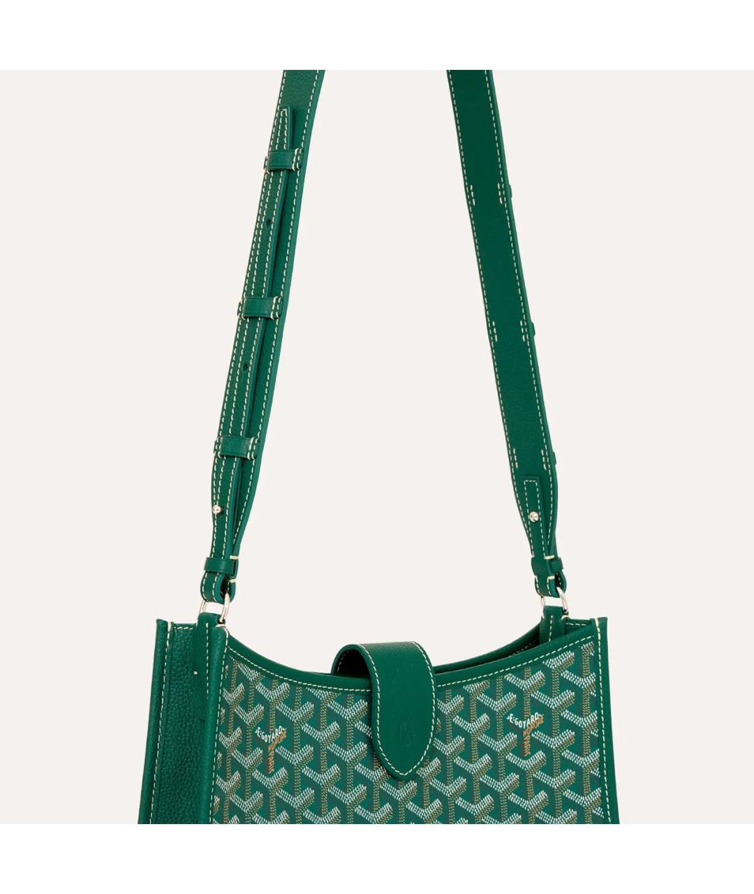 GOYARD Зеленая сумка через плечо, фото 4