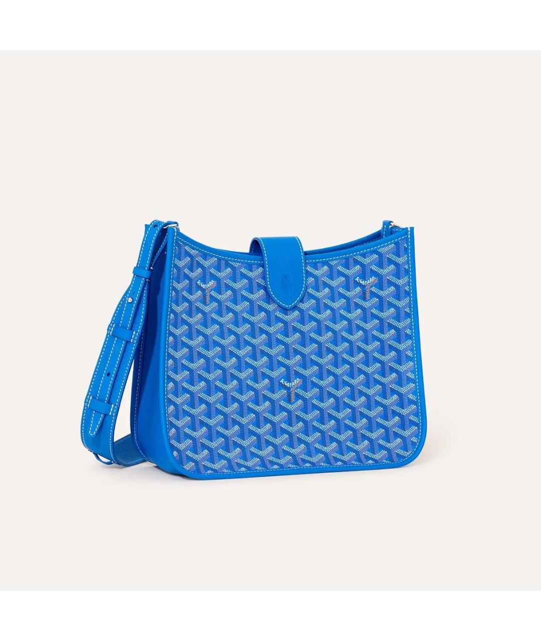 GOYARD Синяя сумка через плечо, фото 6