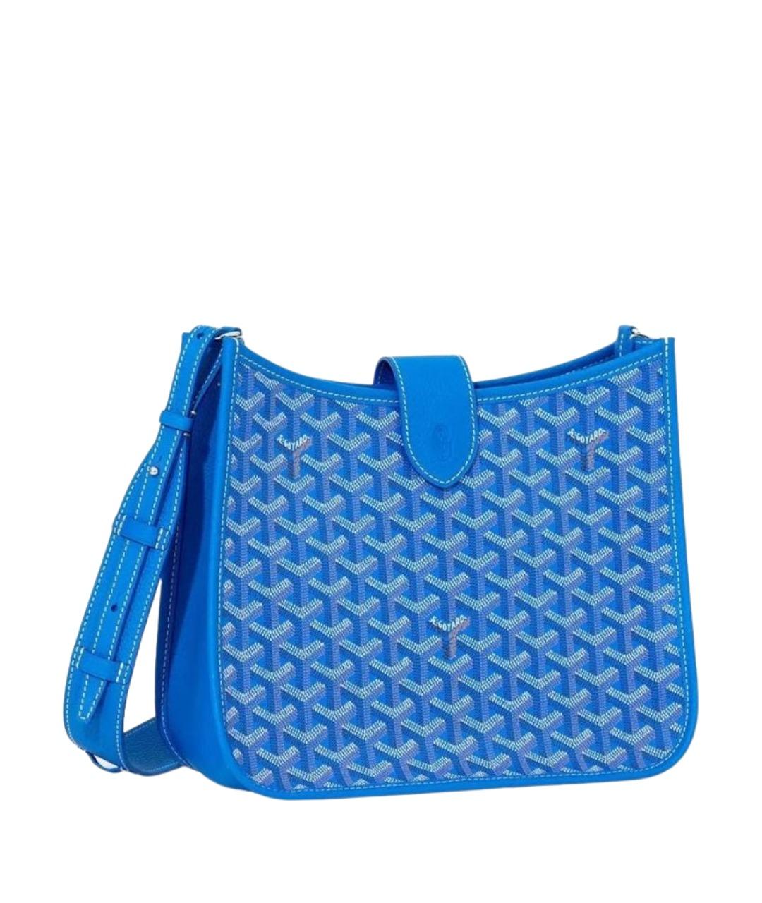 GOYARD Синяя сумка через плечо, фото 1