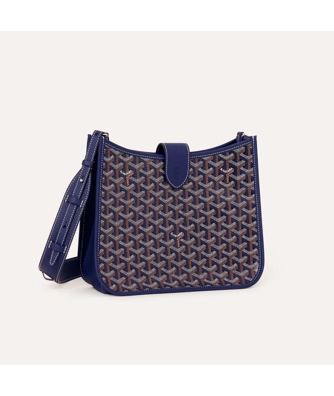 GOYARD Темно-синяя сумка через плечо, фото 6