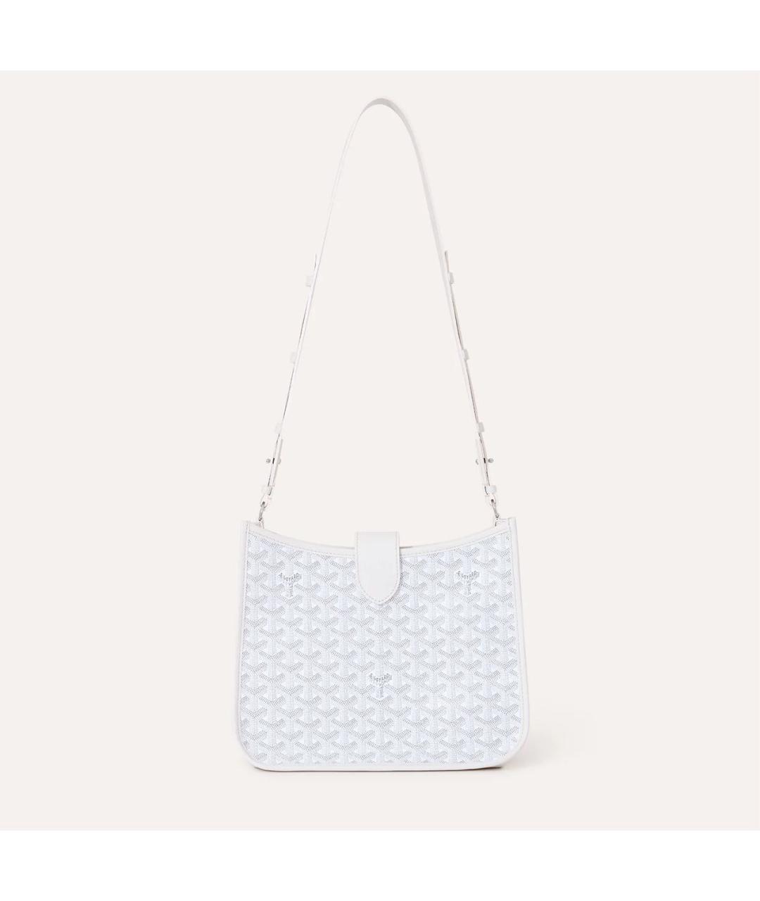 GOYARD Белая сумка через плечо, фото 2