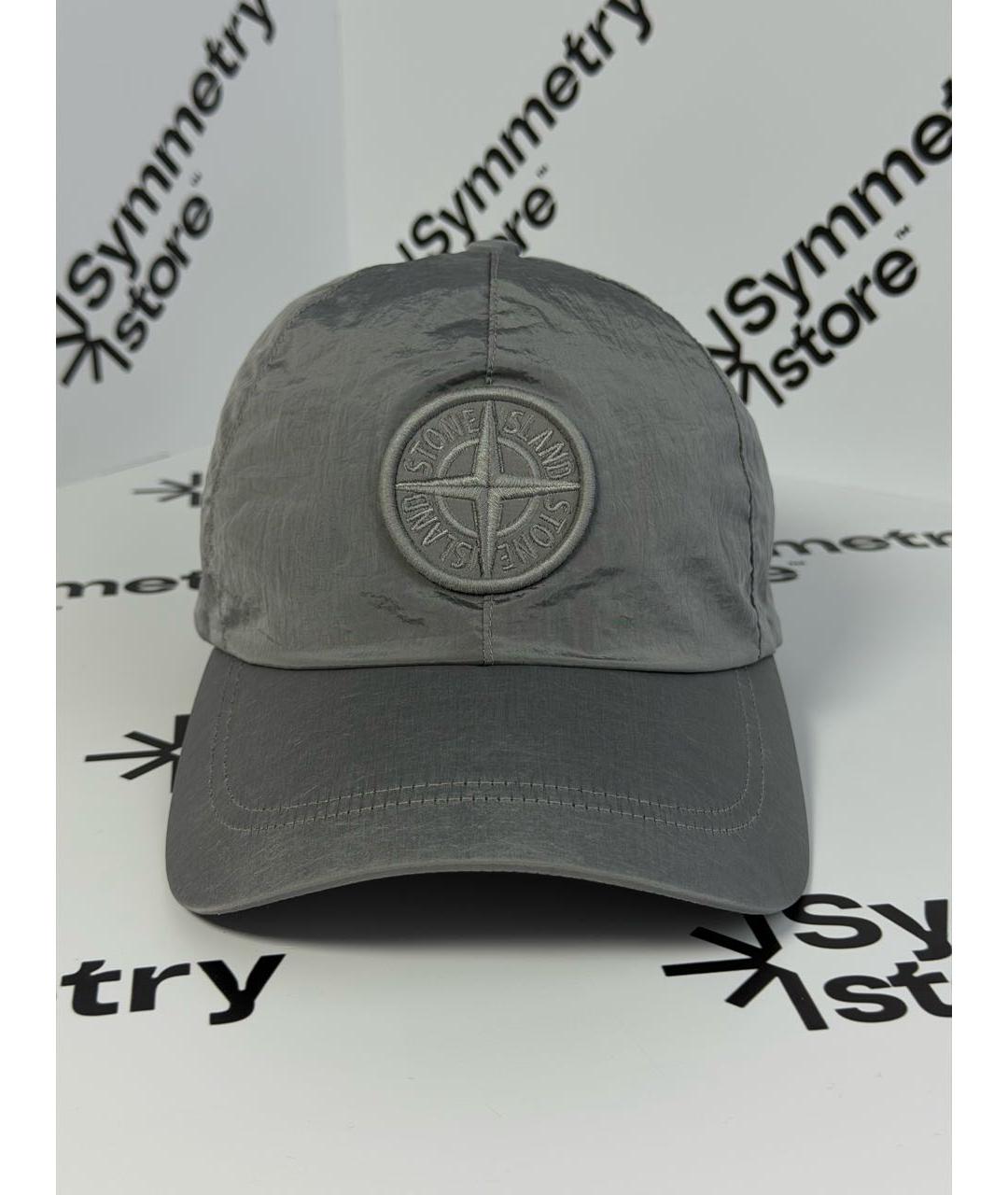 STONE ISLAND Серебряная кепка/бейсболка, фото 5