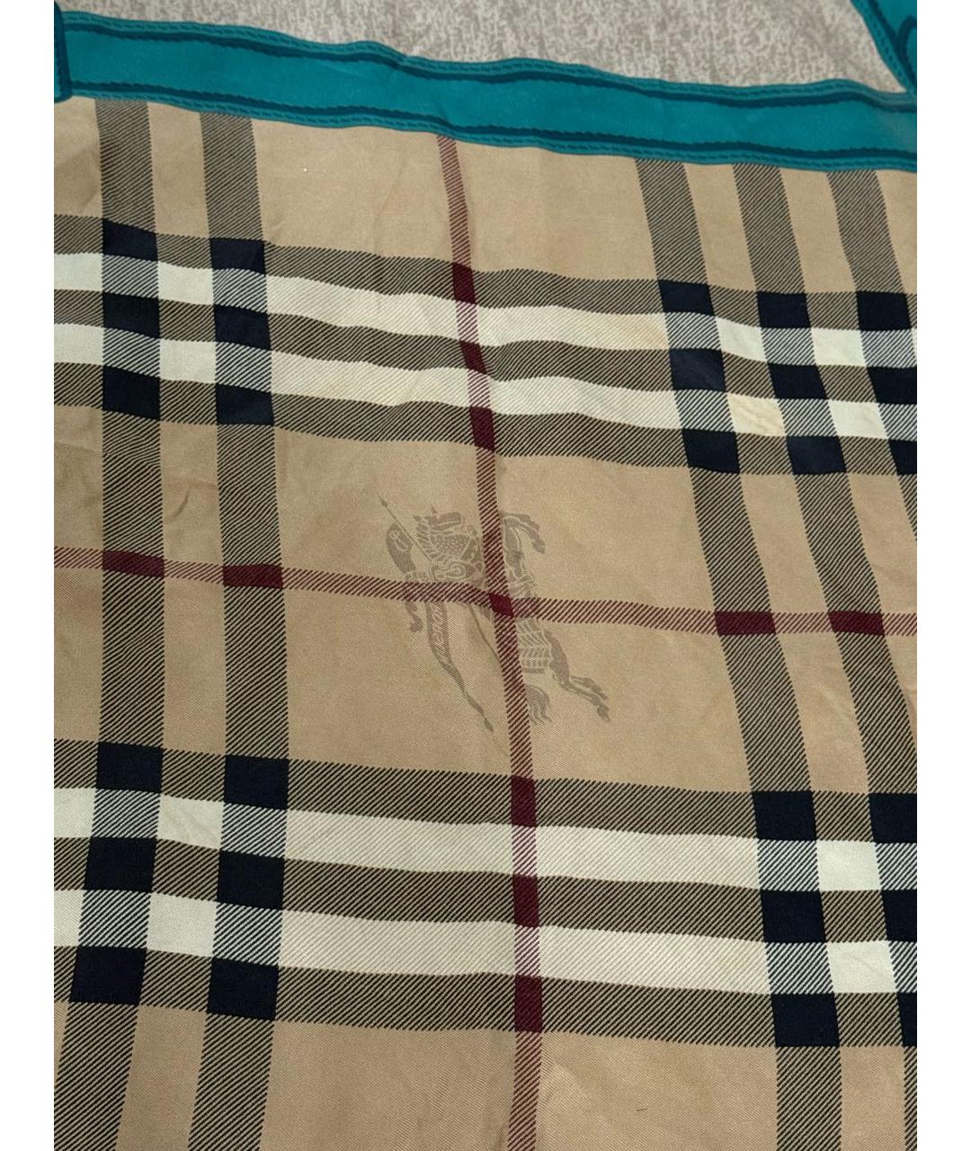 BURBERRY Мульти шелковый платок, фото 2