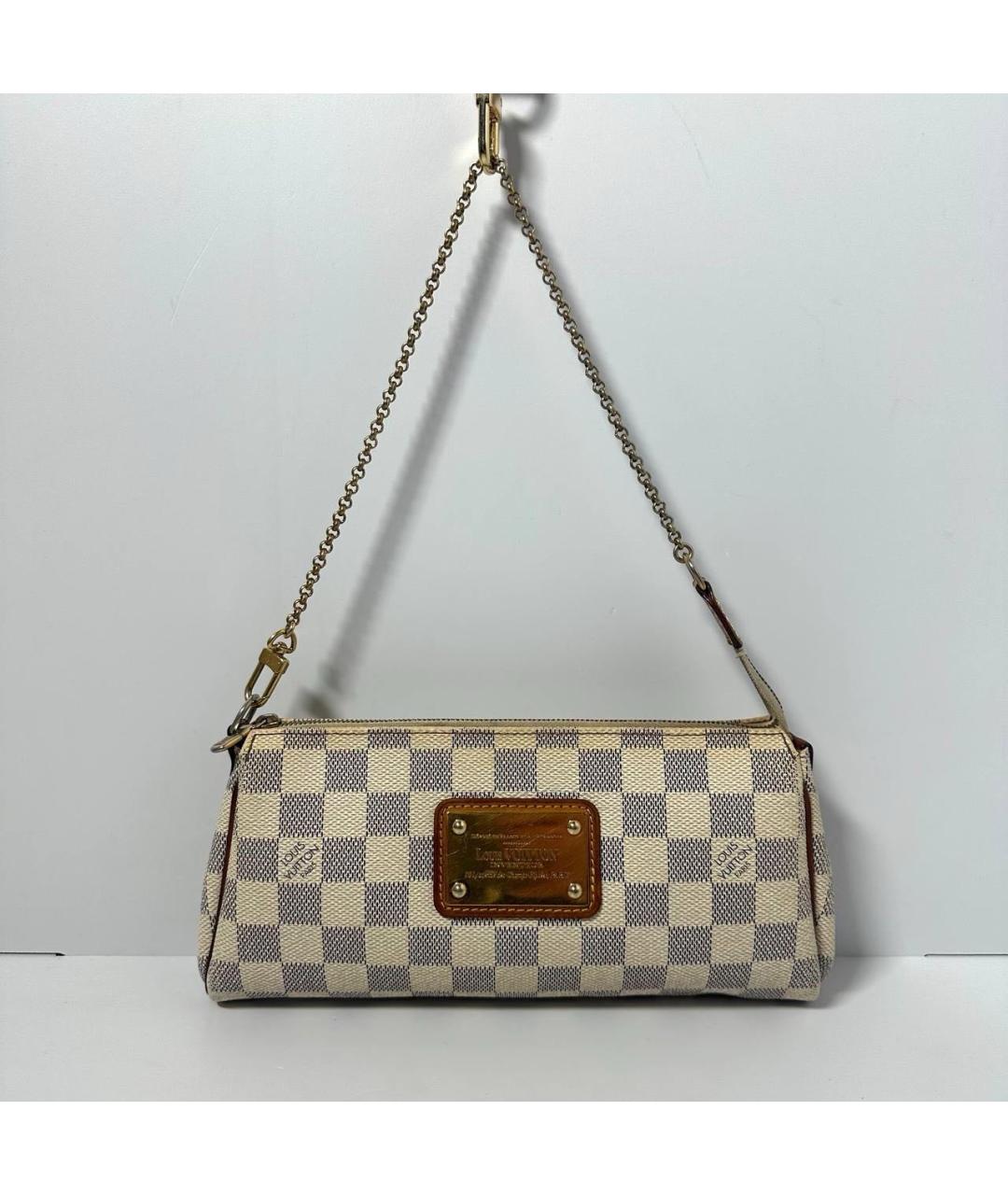 LOUIS VUITTON Белая сумка с короткими ручками, фото 7