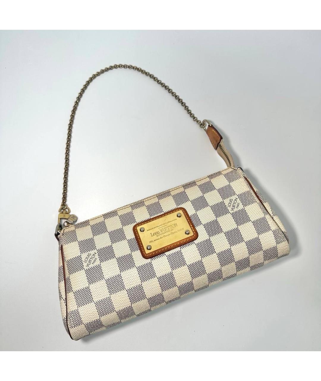 LOUIS VUITTON Белая сумка с короткими ручками, фото 5