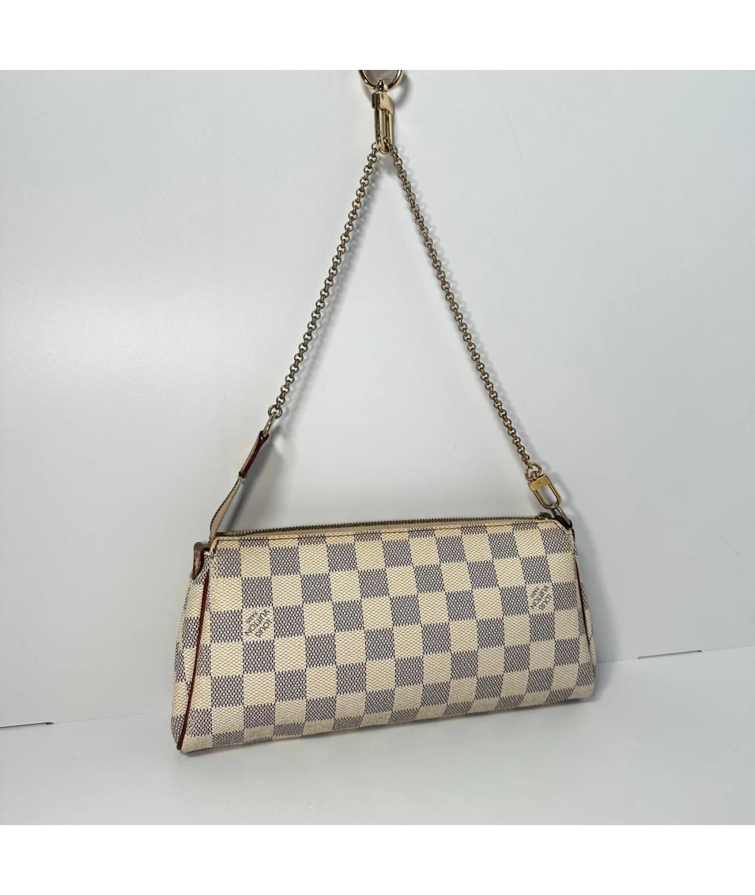 LOUIS VUITTON Белая сумка с короткими ручками, фото 3