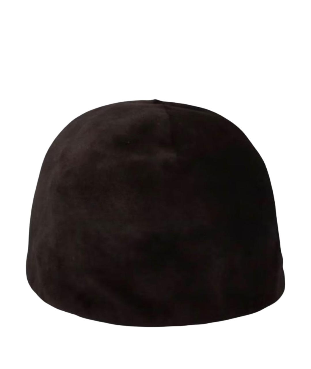 HERMES Коричневая шапка, фото 1