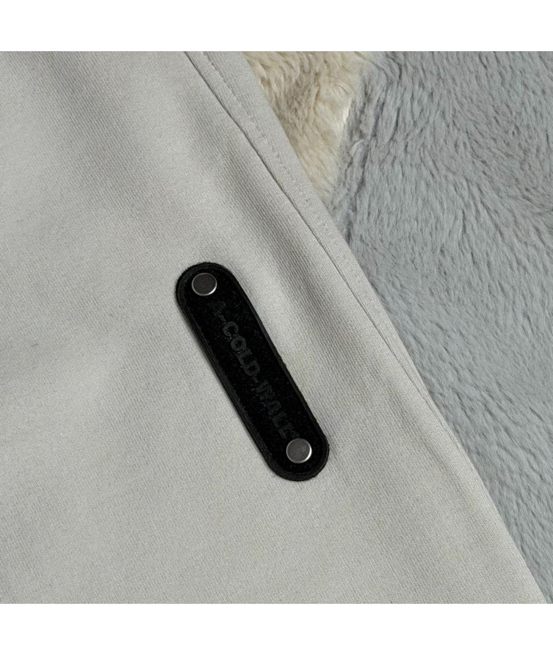 A-COLD-WALL* Бежевые хлопковые повседневные брюки, фото 4