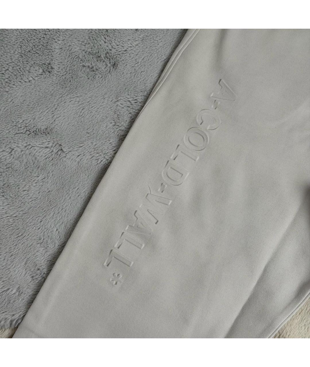 A-COLD-WALL* Бежевые хлопковые повседневные брюки, фото 3