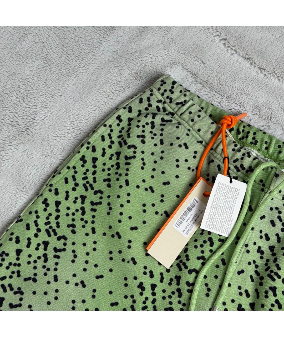 HERON PRESTON Зеленые хлопковые шорты, фото 6