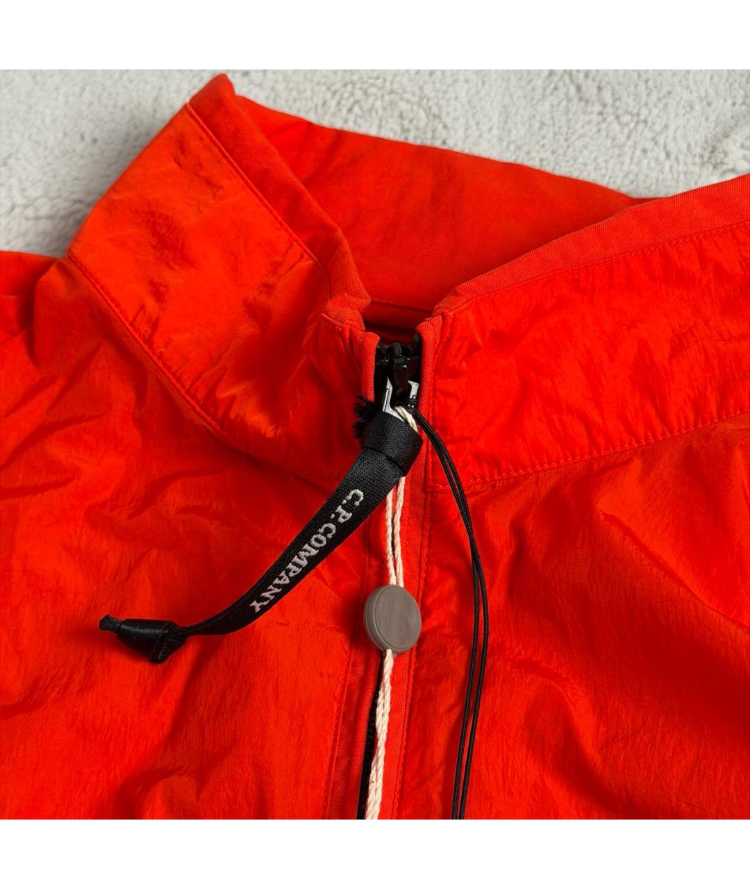 CP COMPANY Красная полиамидовая куртка, фото 7